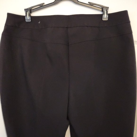 So Slimming by Chicos Audrey Career Casual Ankle Pants Size 2 (12 Reg) Black EXC - Picture 6 of 10